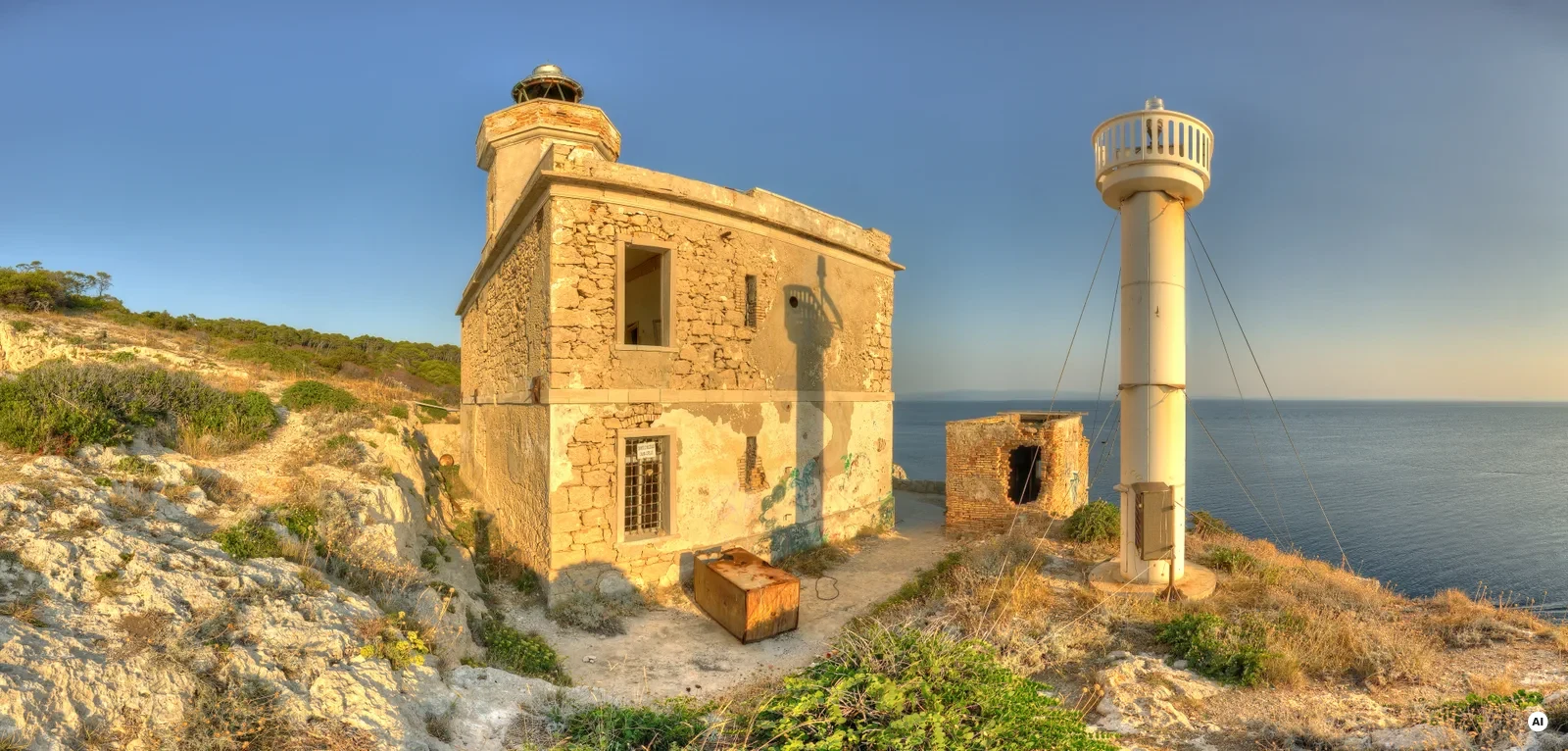 Il faro di San Domino alle Isole Tremiti
